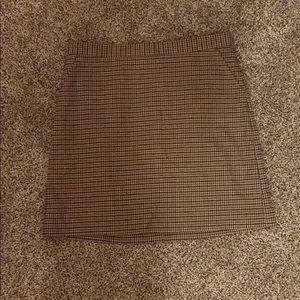 NEW Banana Republic Brown Patterned Skirt